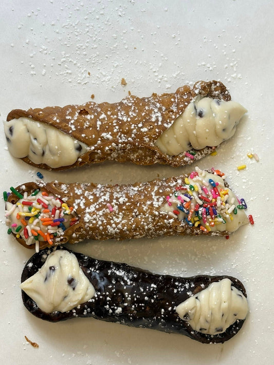 Chocolate Shell Cannoli